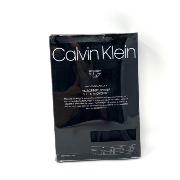 💖MEGA SALE💖🌿Sale🌿 Calvin Klein 3 Pack s Black Microfiber Men s NP21620935 - Picture 6 of 14